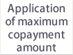 Application of maximum copayment amount